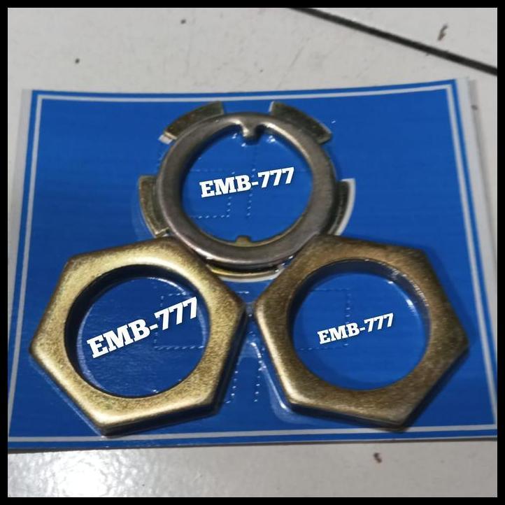 TERLARIS MUR SPINDLE SPINDEL AS RODA DEPAN KIT HARDTOP 1F 2F SET 4PC 