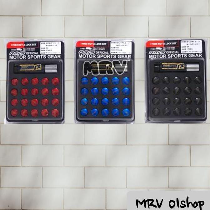 MUR BAUT RODA VELG Mobil Racing RAYS / LUG NUT RAYS