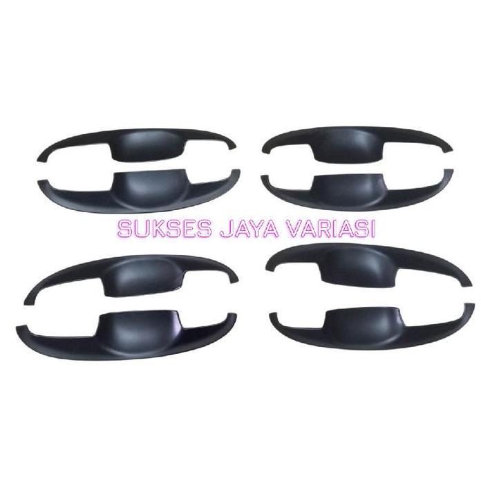Paket Outer Handle Tank Cover Mobil Toyota Yaris Lama Yaris Bakpao 2005-2013 Hitam - Car, Motorcycle