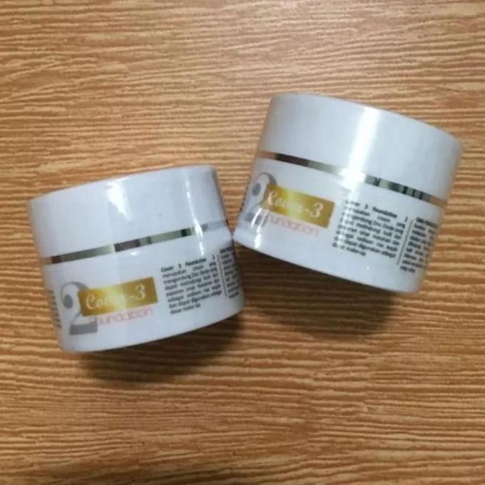 Cover 3 Foundation SPF 50 nomor 2 -sunscreen tabir surya sunblock no 2