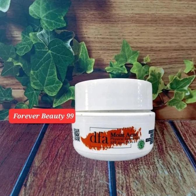 DFA Moist Acne Physical Sunscreen SPF 50 + PA ++++ Sunblock Jerawat