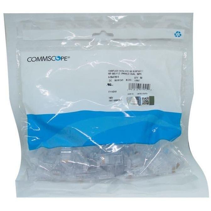 HARGA DISC - AMP Commscope Connector Rj45 Original/ Konektor