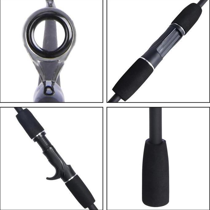 Caldari Set joran pancing murah 1.6m-2.1m joran pancing/pegangan EVA bahan serat karbon joran pancin