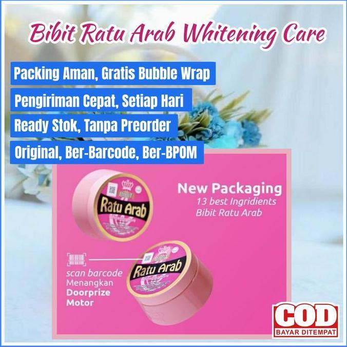 Bibit Ratu Arab Whitening Care Original Body Lotion Pemutih Kulit Asli
