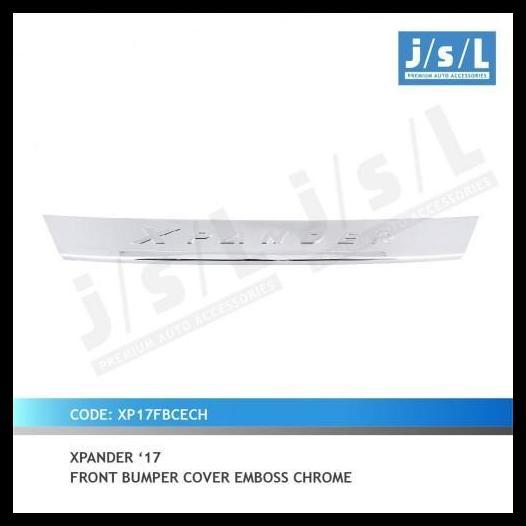 TERBARU COVER BUMPER DEPAN EMBOSS XPANDER 2017 - 2021 AKSESORIS MOBIL JSL 
