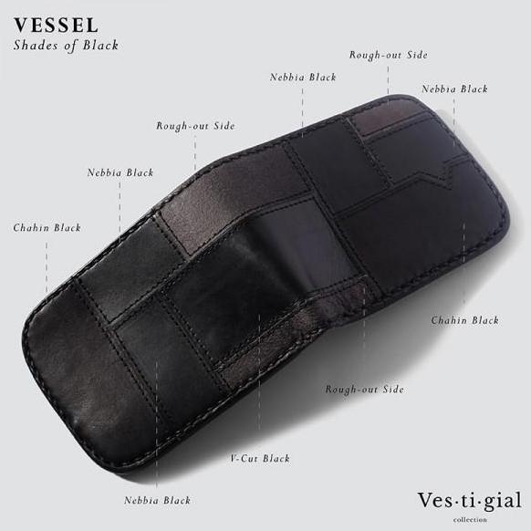 VOYEJ Vessel Vestial Shades Of Black - Dompet Kulit Pria