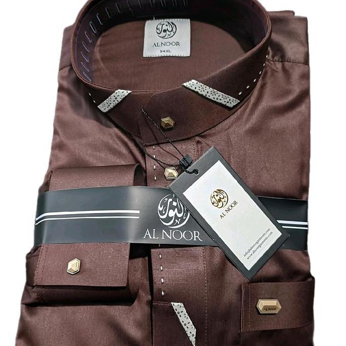 Flash Sale Jubah Pria Alnoor Dewasa | Gamis Alnoor Premium Poliester Muslim Panjang