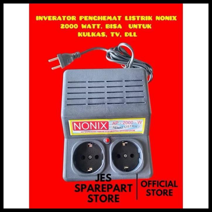 TERBARU INVERATOR PENGHEMAT LISTRIK NONIX 2000 WATT. BISA  UNTUK KULKAS, TV, DLL 