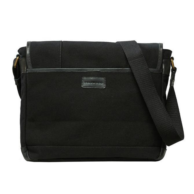 Tas Premium Evrawood Baraga Postman - Black / Tas Selempang - Kanvas