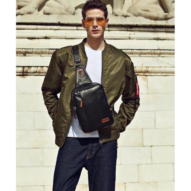 Bison Denim-Tas Selempang / Tas Punggung (N2425)