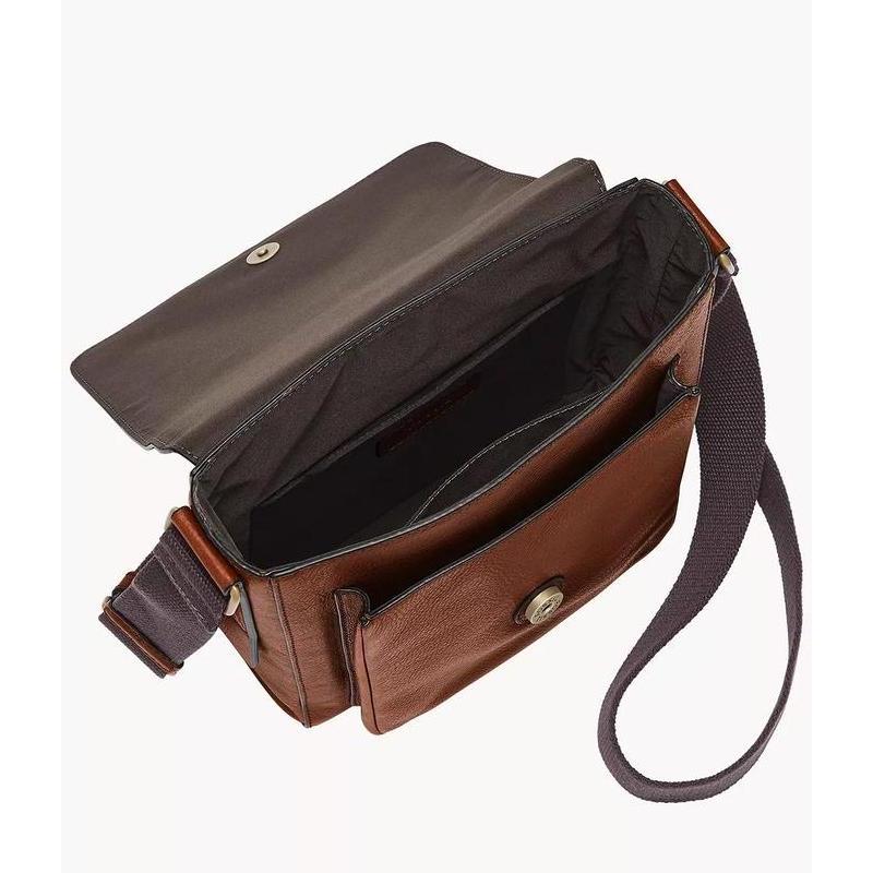 Fossil Kayden Courier Brown Tas Selempang Pria SBG1324-201