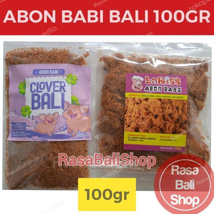 Abon Babi Lariss 100gr, Abon Babi Enak, Abon bali, Abon Babi Rejeki