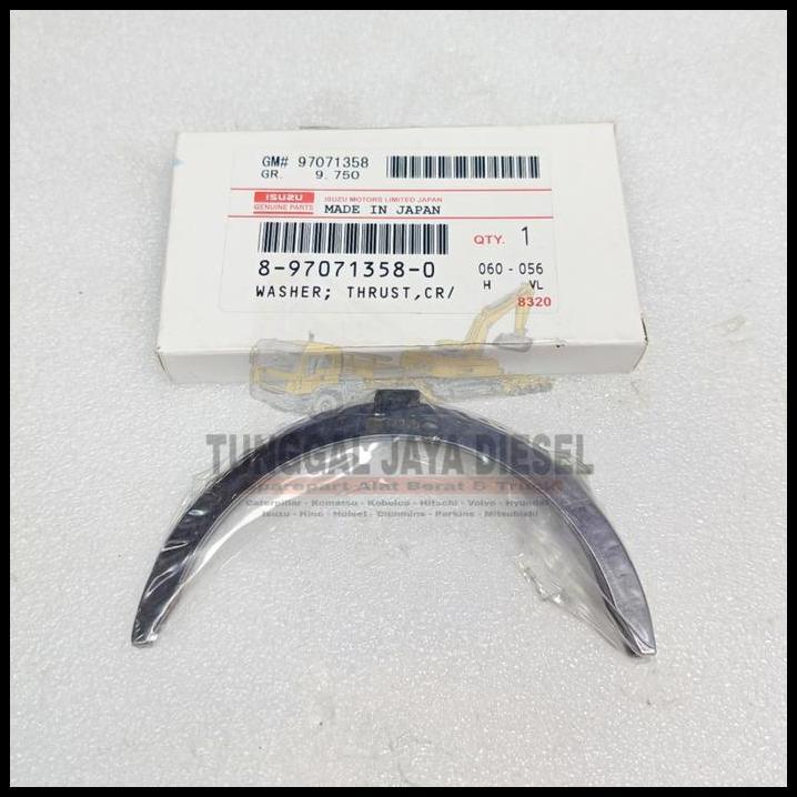 TERMURAH METAL BULAN THRUST WASHER HITACHI ZAXIS110 ZX110 ZAXIS 110 ISUZU 4BG1 4BD1 8-97071358-0