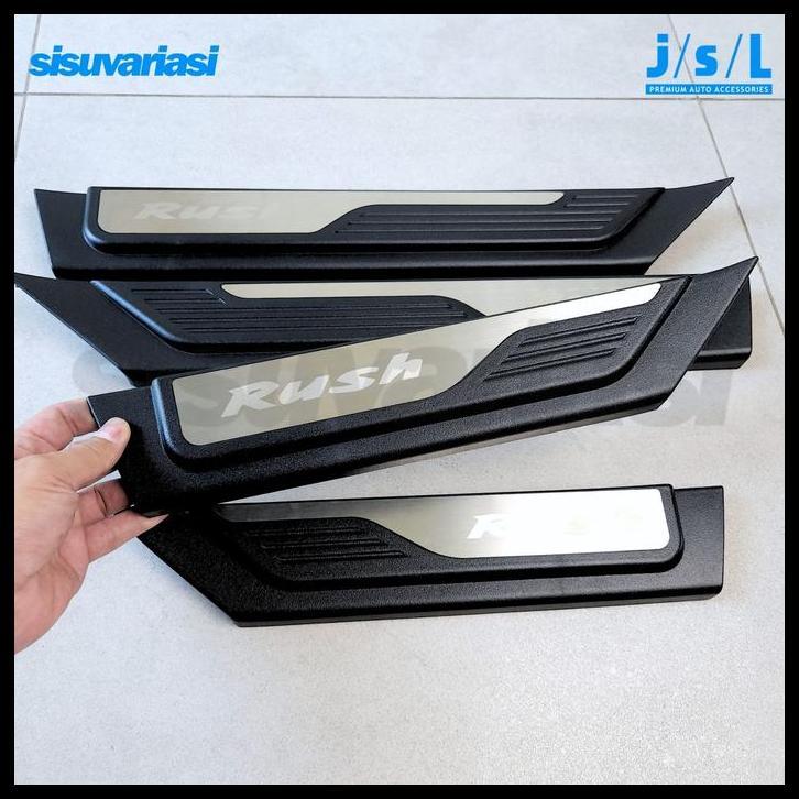 TERMURAH PAKET SILLPLATE SAMPING & BELAKANG ALL NEW RUSH 2018-2025 JSL | SILL PLATE AKSESORIS MOBIL 