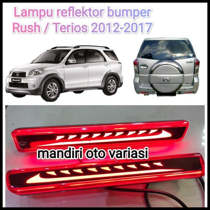 HOT DEAL LAMPU LED BUMPER MOBIL RUSH/TERIOS 2012-2017 LAMPU REFLEKTOR BEMPER 