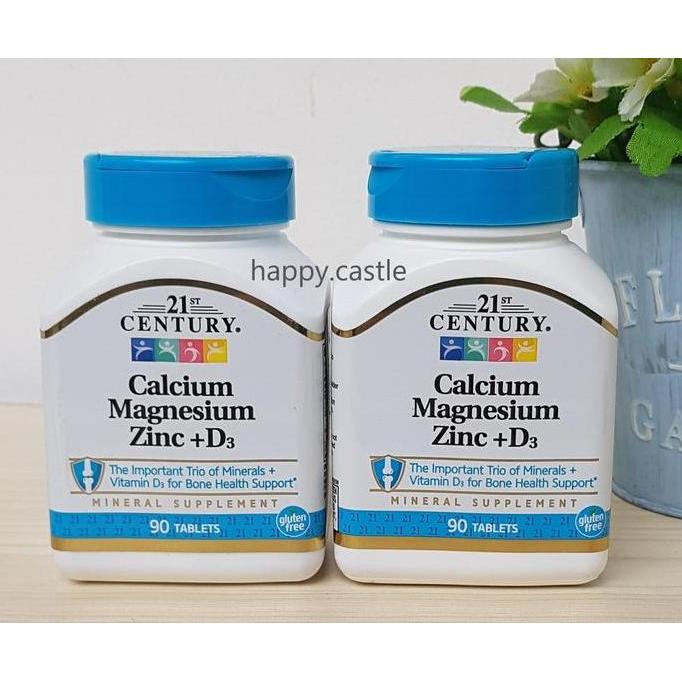 NEW 21st century calcium magnesium zinc d3