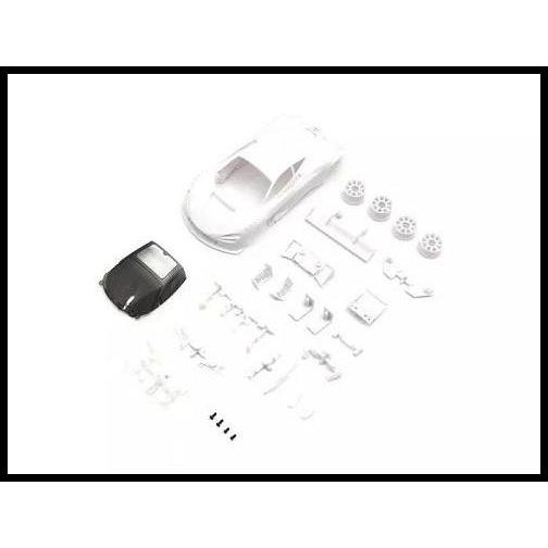 DISKON MZN234 KYOSHO MINI-Z 720S GT3 WHITE BODY SET (W/RIMS) 