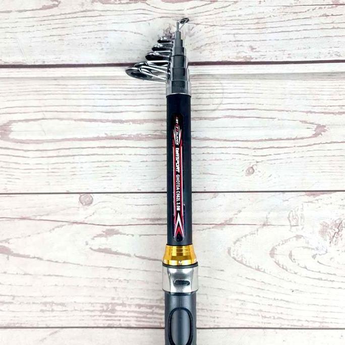 Joran Pancing Antena Teleskopik 2.1M Carbon Fiber Kolam Sungai Danau (TERBAIK) (TERBARU) (TERMURAH)