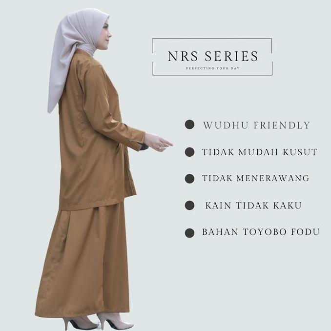 NRS Series - Seragam Dinas Pemda Baju PDH Wanita Tunik Setelan