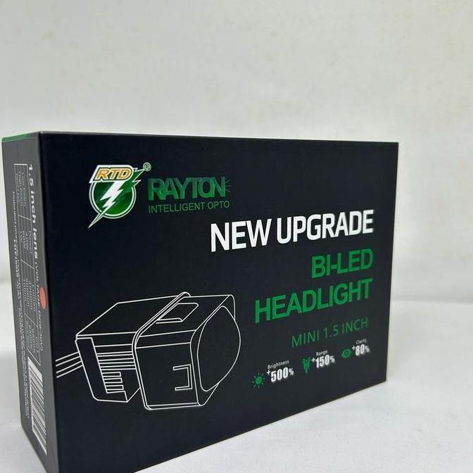 Promo Biled Projector 1.5 Inch Mini Biled Rayton Rtd 50 Watt Diskon