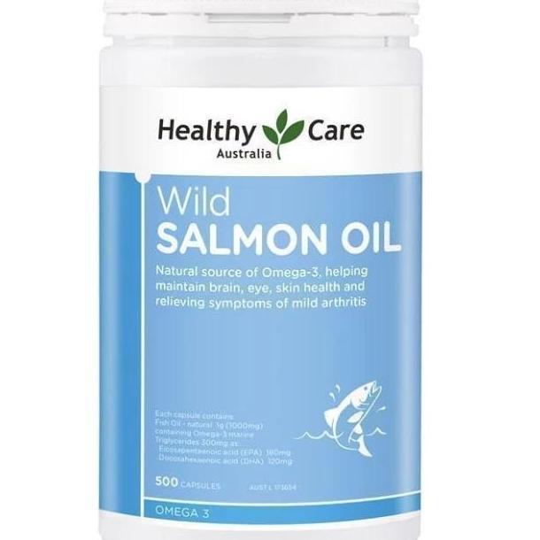 TERLARIS - Healthy Care Wild Salmon Oil 500 capsules