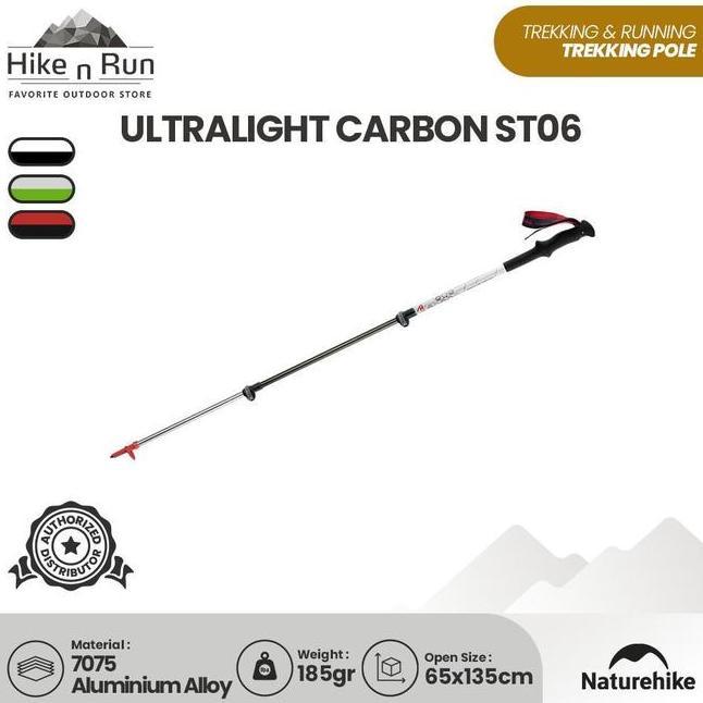Tking Pole Naturehike Ultralht Carbon St06 Nh17D006D