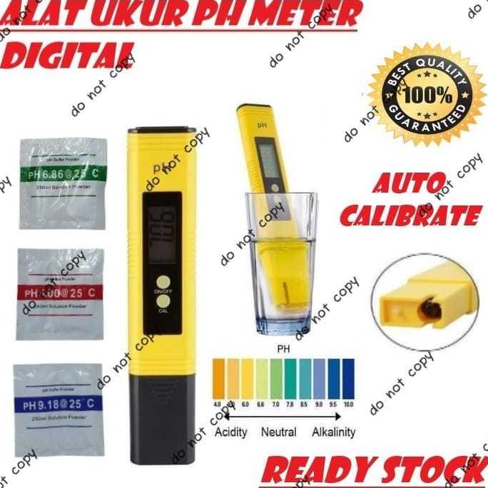 Ph Meter Alat Ukur Air Hidroponik Ph Meter Digital Ph Air Digital Ph