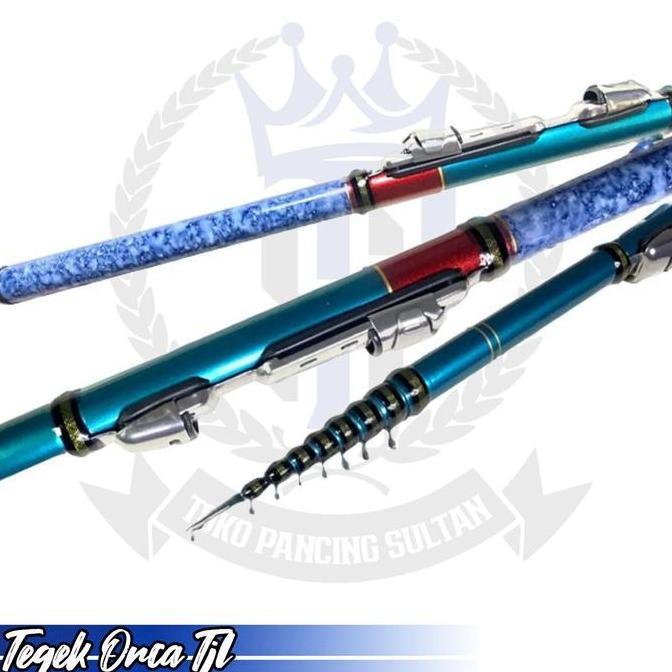 Joran Tegek Set Kolong Orca TJL/Orca Xiaguang Ruas Pendek Jig (TERBAIK) (TERBARU) (TERMURAH)