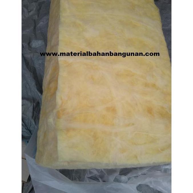 Glass Wool 16K x 2 Inch Lapisan Peredam Suhu Panas Rumah Dinding Depok