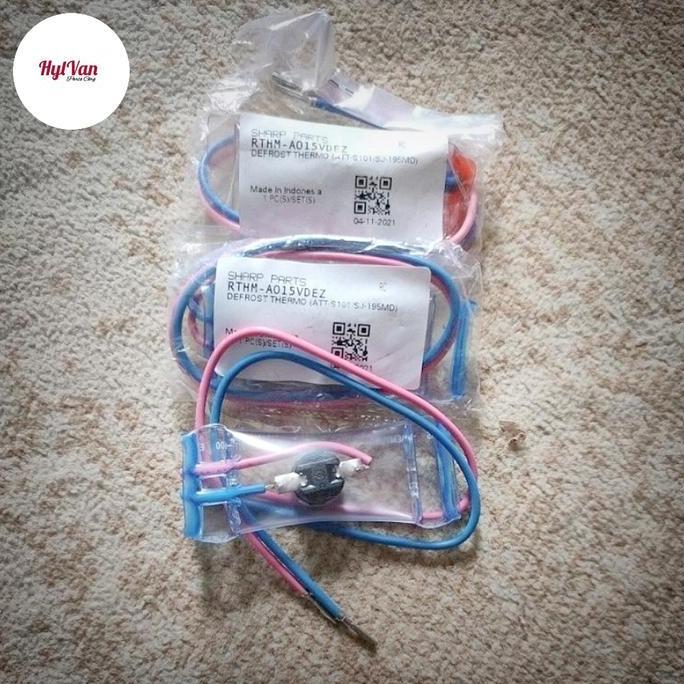 BIMETAL DEFROST | DEFROST THERMO FUSE DINGIN KULKAS 2 PINTU SHARP ORIGINAL TERMURAH