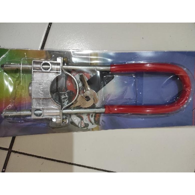 Kunci garpu motor/sepeda listrik/gembok panjang