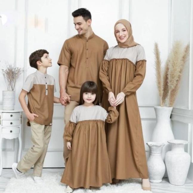 sarimbit keluarga muslim terbaru. baju couple keluarga muslim terbaru