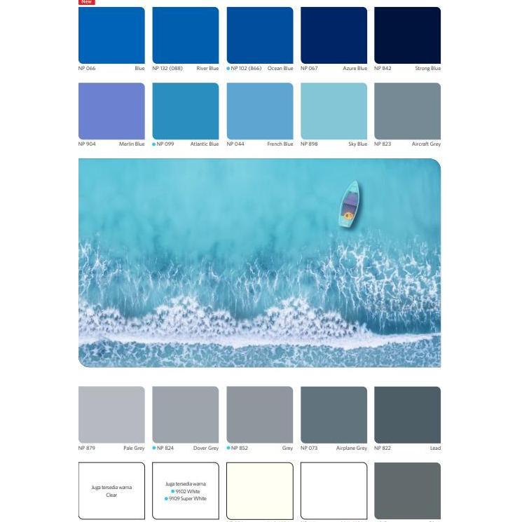 CAT PLATONE NIPPON PAINT/ CAT KAYU DAN BESI PLATONE 3.78L BIN