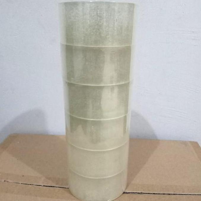 TERLARIS - lakban bening 1 dus ,pelekat, solatip, solasi