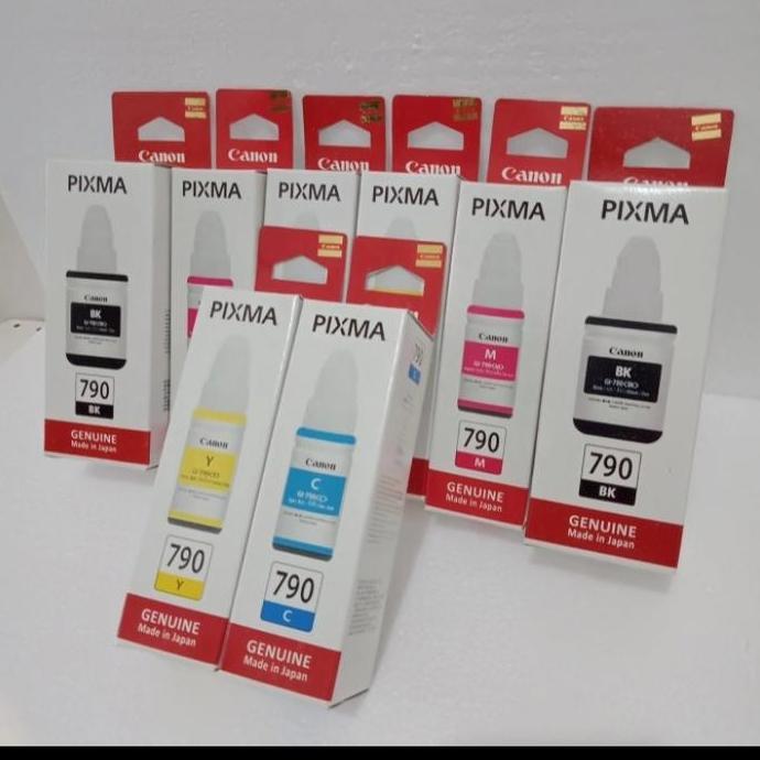DF45 - Canon Tinta Original PIXMA GI-790 untuk Printer Canon G1000/G2000/G3000/G4000 & G1010/G2010/G