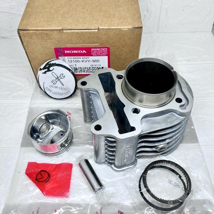 Cylinder Blok Seher Piston Kvy Beat Karbu Spacy Karbu Scoopy Karbu Original Dan Terpercaya