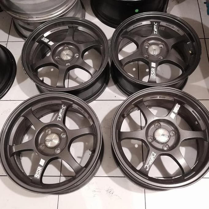 Terlaris Velg Seken Mobil Racing Ssr Ring 16 Baut 4X100 Velg Only