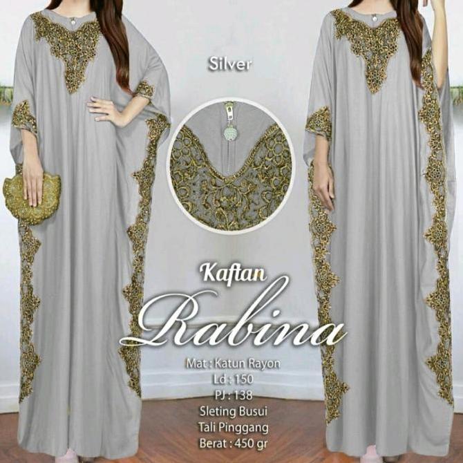 BJfashionwanita / Kaftan Rabina / Long Tunik / Kaftan / Tunik Kaftan / Tunik Rayon / Kaftan Rayon / 
