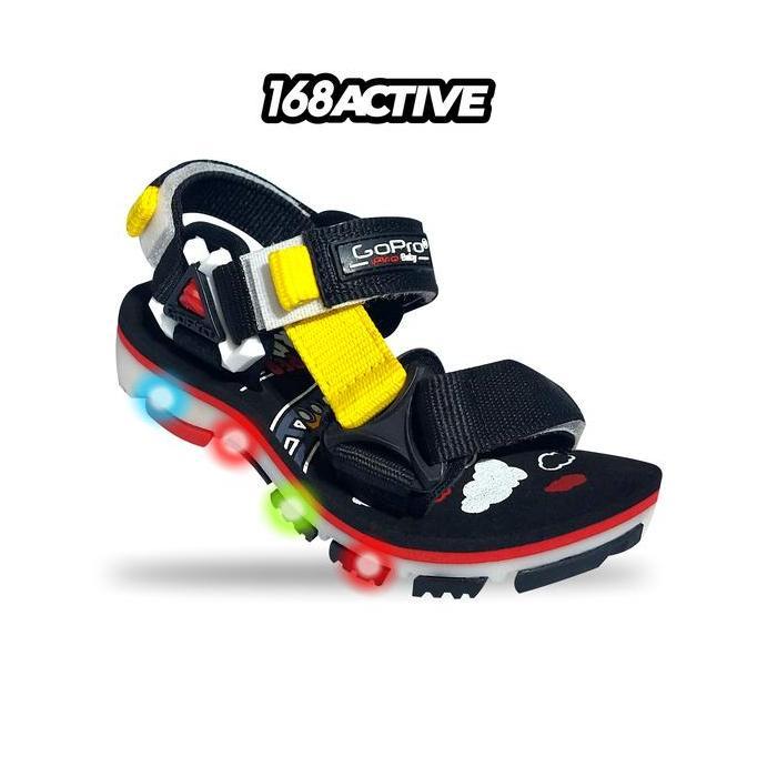 Grosir Gopro Adventure Sendal Gunung Thomas Lm Bb Sandal Distro Anak Baby Lampu Led Anti Selip Ringa
