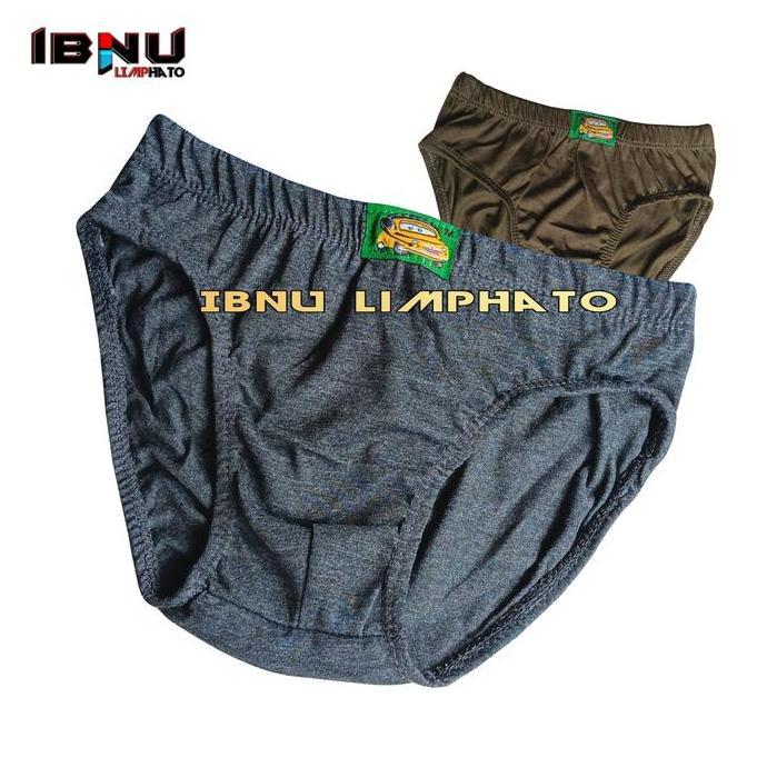 Gratis Ongkir Sempak Celana Dalam Anak Laki-Laki Katun Polos Fashion Kids 6Pcs - Motif Untuk Umur 2-