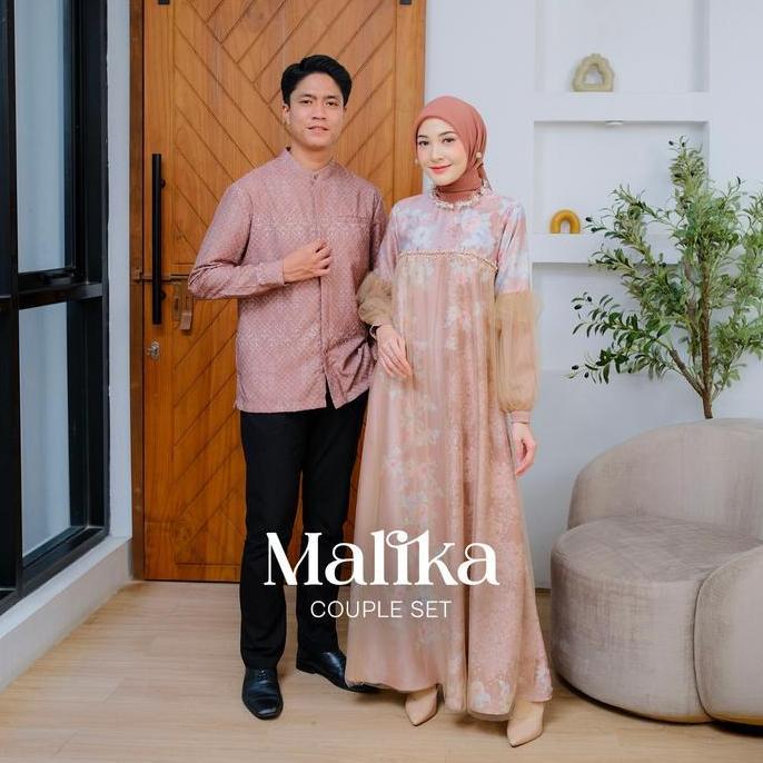 Malika Gamis Payet Couple Premium Exclusive Series (GAMIS SAJA)