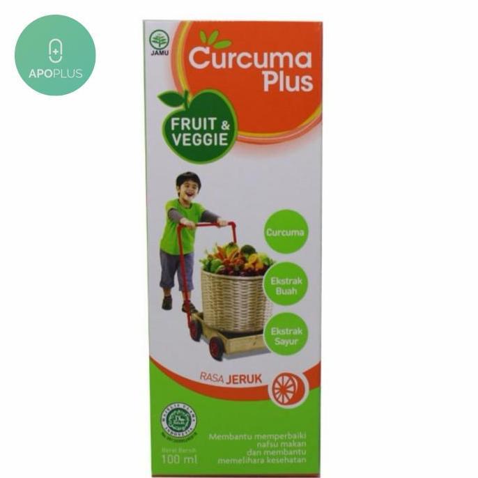 CURCUMA PLUS FRUIT AND VEGGIE SYRUP 100 ML
