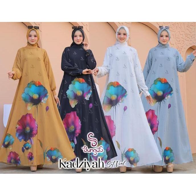 BUNGAS SYARI _ KADZIYAH SERIES SET VOAL