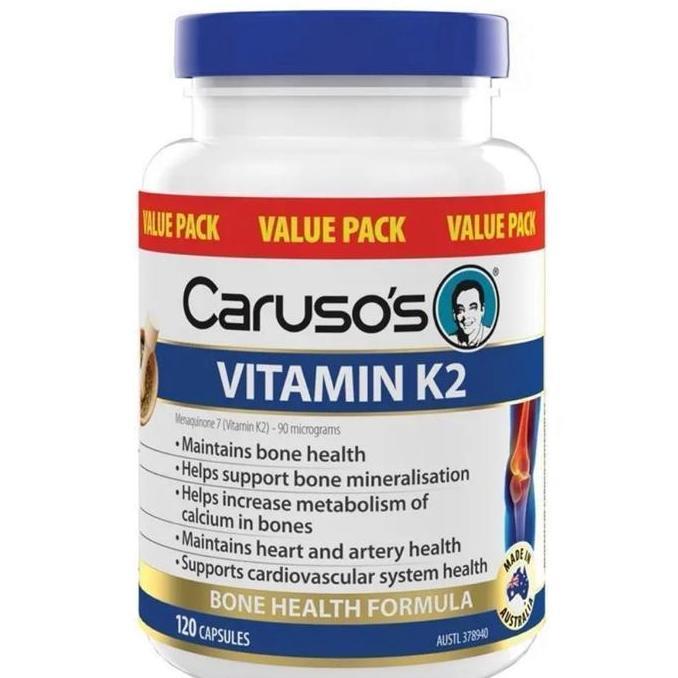Carusos Vitamin K2 D3 60caps