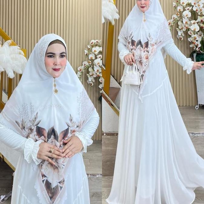 Gamis Syari QanitaSaries Ceruti BabyDoll Premium