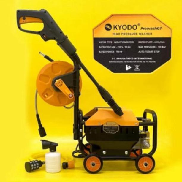 KYODO PROWASH GT / MESIN STEAM PRESSURE WASHER KYODO ProwashGT 120 BAR - PROWASH GT