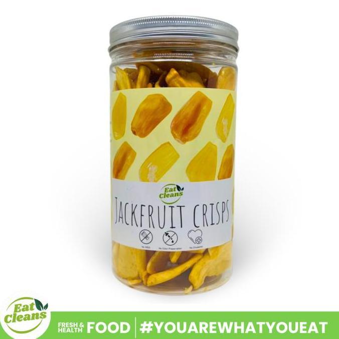 Cemilan Keripik Nangka Kering Dried Jackfruit Cemilan Sehat Nangka Kering  Cemilan Rendah Kalori Bua