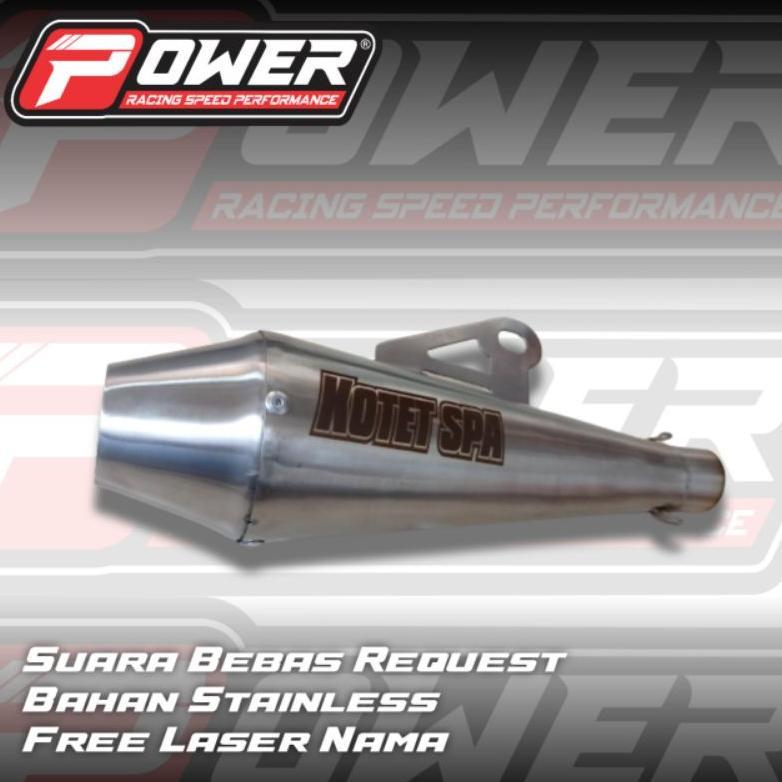 Premium Knalpot Bmx Cub, Knalpot Racing Bmx Cub Tinggal Pasang