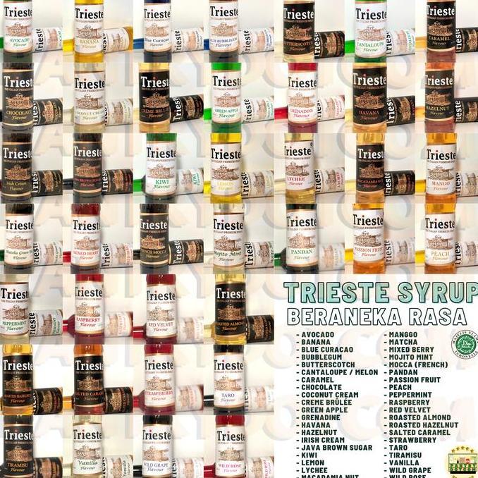 SIRUP TRIESTE SYRUP 650ML PREMIUM