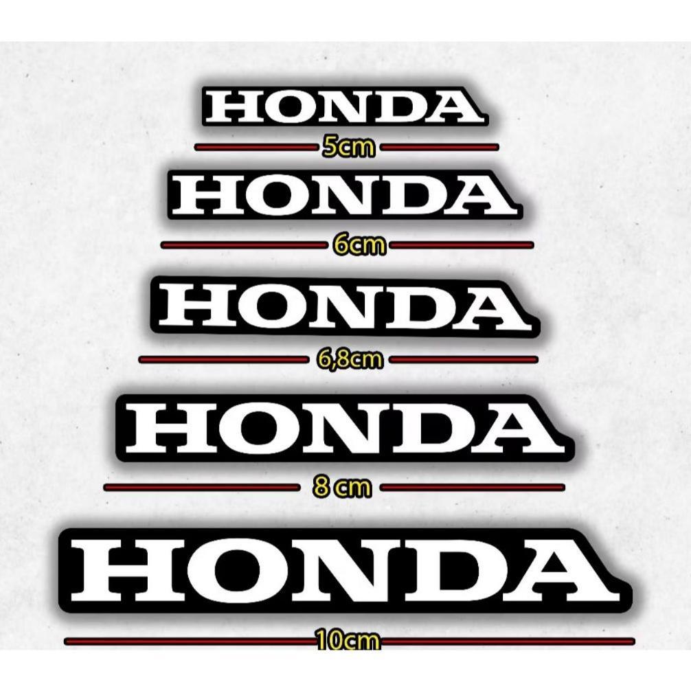 Murah  Sticker Stiker Motor Logo Honda Ahm Import Big Size Cocok Untuk Segala Jenis Bidang Motor Cvt